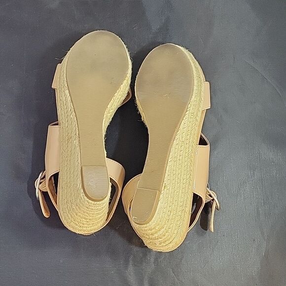 STYLE &CO ANKLE STRAP ADJUSTABLE BUCKLE ROUND TOE SLIP-ON WOMEN"S SANDAL - Picture 10 of 14